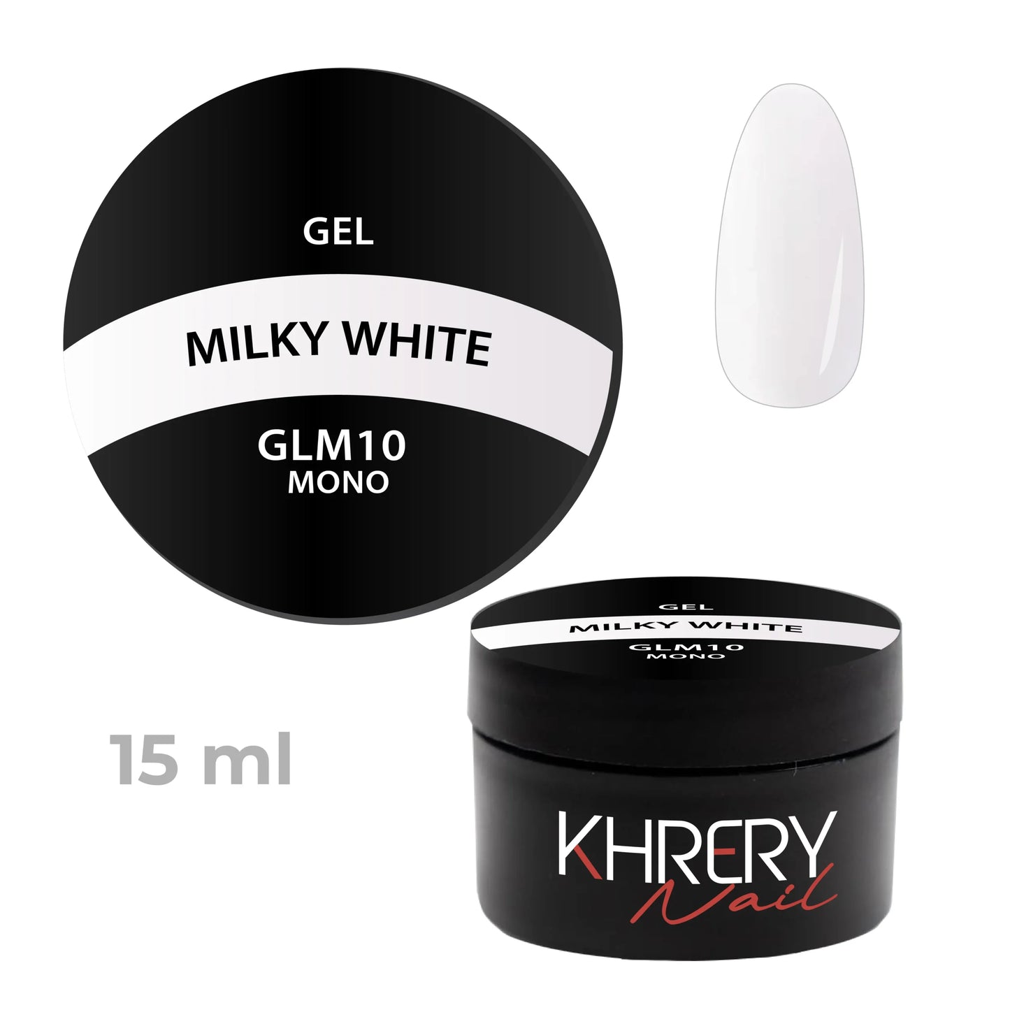 Gel Monofasico Milky White
