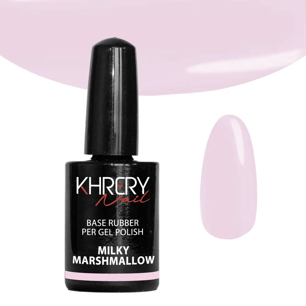 Base Rubber Milky Marshmallow per Gel Polish