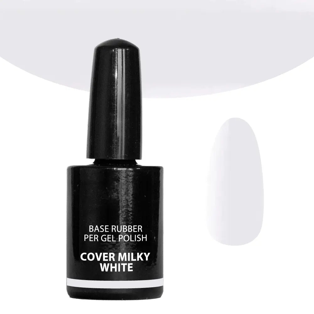 Base Rubber Cover Milky White per Gel Polish