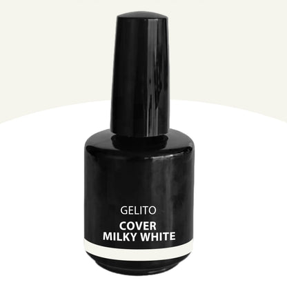Gel in the Bottle Cover Milky White