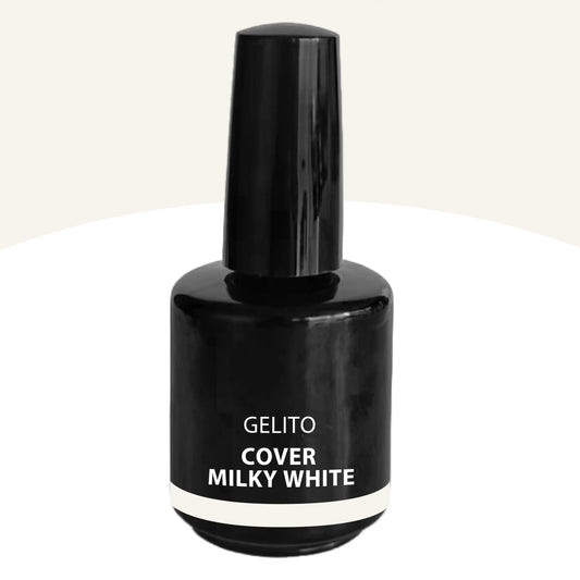 Gel in the Bottle Cover Milky White