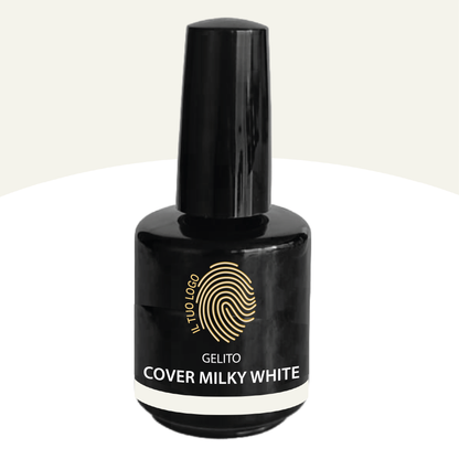Gel in the Bottle Cover Milky White