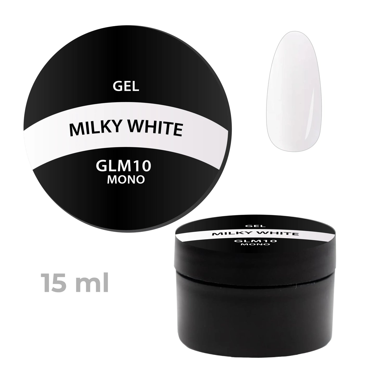 Gel Monofasico Milky White