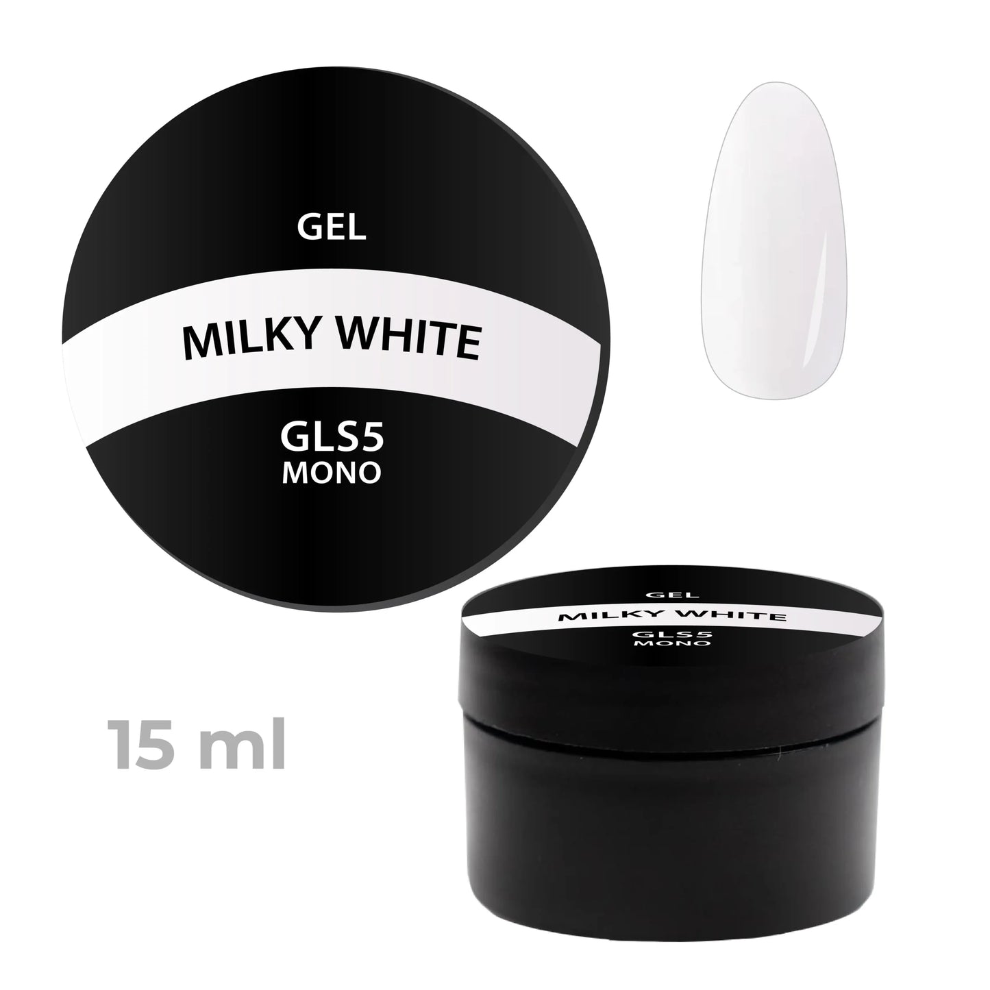 Gel Monofasico Milky White