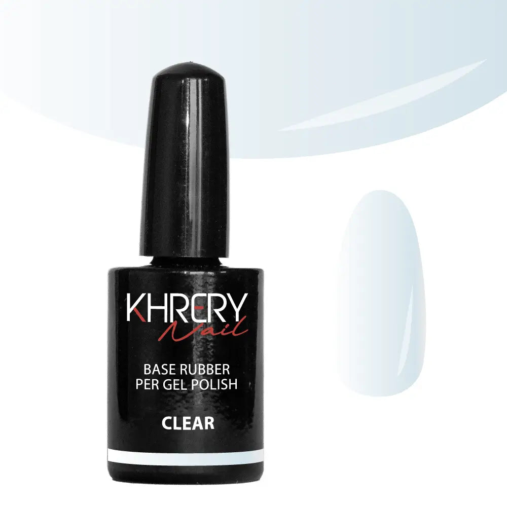 Base Rubber Clear per Gel Polish